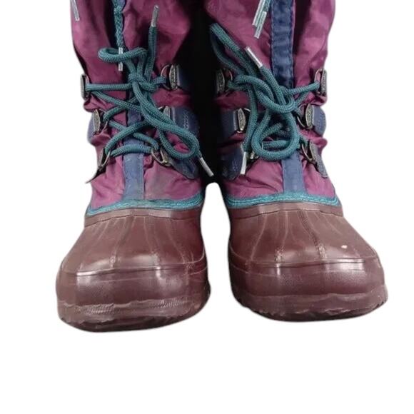 Sorel Boots Womens 6 Snow Winter Tall Retro Freestyle Waterproof Active Lace Up - Picture 6 of 15